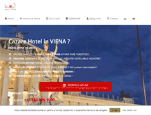 Tablet Screenshot of hotel-viena.ro